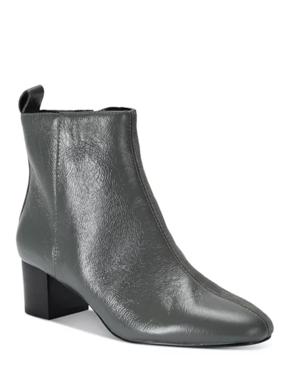 NWOB Kurt Geiger London Elmer Split Leather Suede Ankle Boots Gray Sz 36 US 6